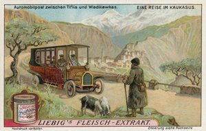 Service postal motorisé entre Tbilissi et Vladikavkaz - European School